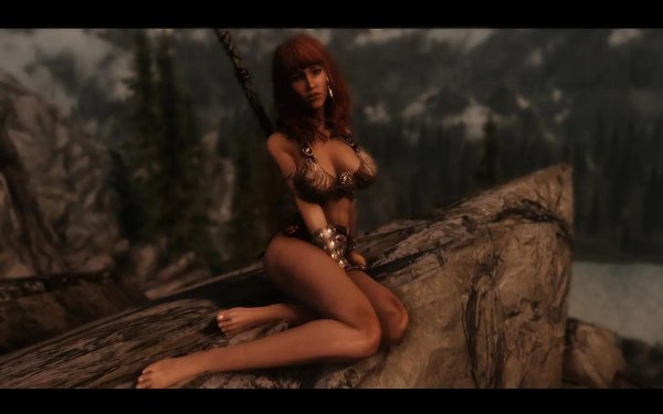 Голые компаньонки Skyrim в эротическом стиле