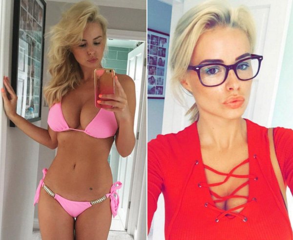 Риан сугден, Мария погребняк до пластики груди, Риан сагден selfi