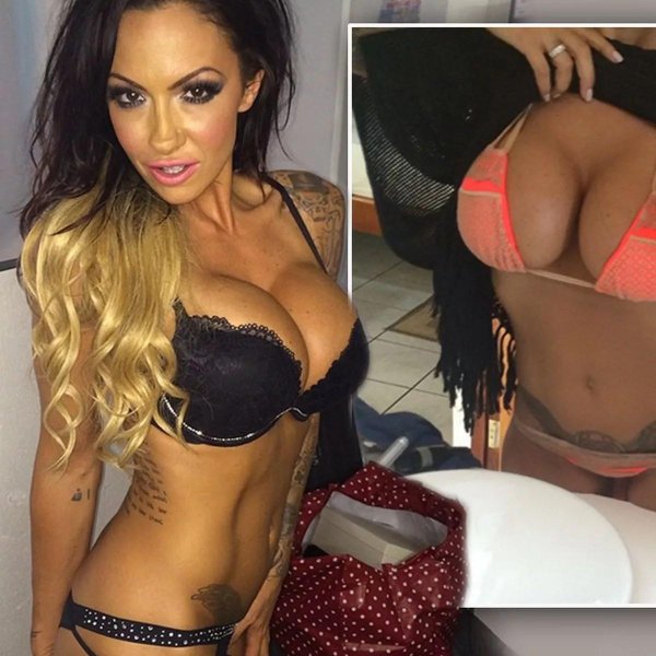 Jodie Marsh бимбо селфи с горячей фигурой