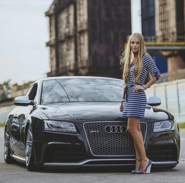 Девушка audi rs, Ауди и девушки, Ауди автомобиль