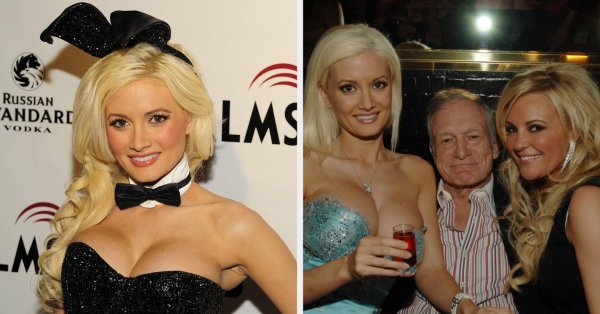 Холли мэдисон в Playboy с Хью хефнером