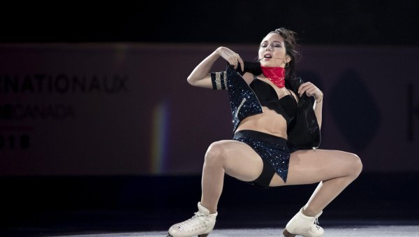 Талантливая Анна Погорилая вдохновляет на ледовой арене