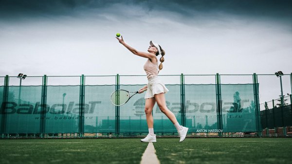 Большой теннис девушки, Большой теннис, Фотосессия на теннисном корте девушка
