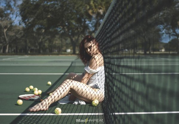 Anna matthews модель, Фотосессия на теннисном корте, Фотосессия теннис