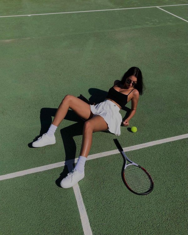 Большой теннис девушки, Фотосессия на теннисном корте, Фотосессия на теннисном корте девушка