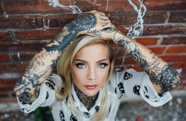 Тату модель madison skye