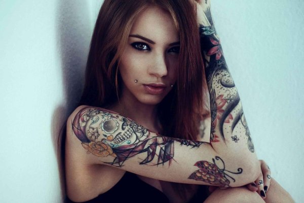 Девушки с татуировками красивые