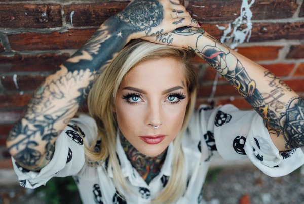 Тату модель madison skye