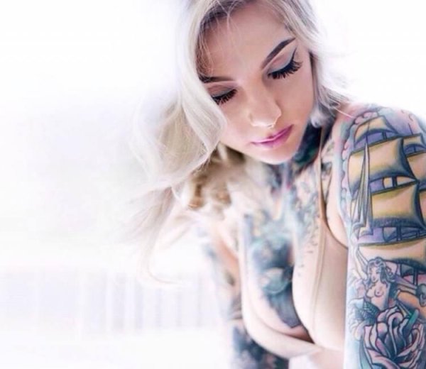 Тату модель madison skye