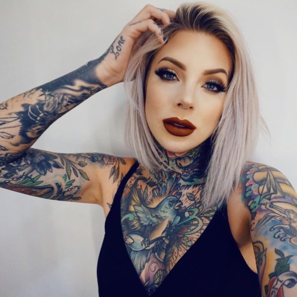 Тату модель madison skye