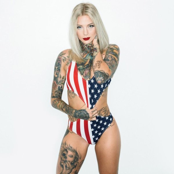 Тату модель madison skye