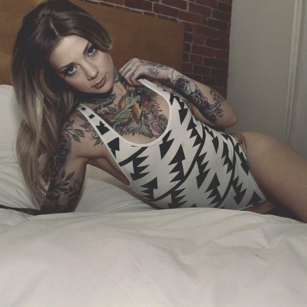 Тату модель madison skye