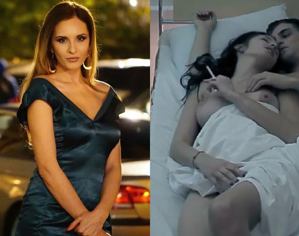 Красивая актриса Софья Каштанова в роли Кристины из сериала