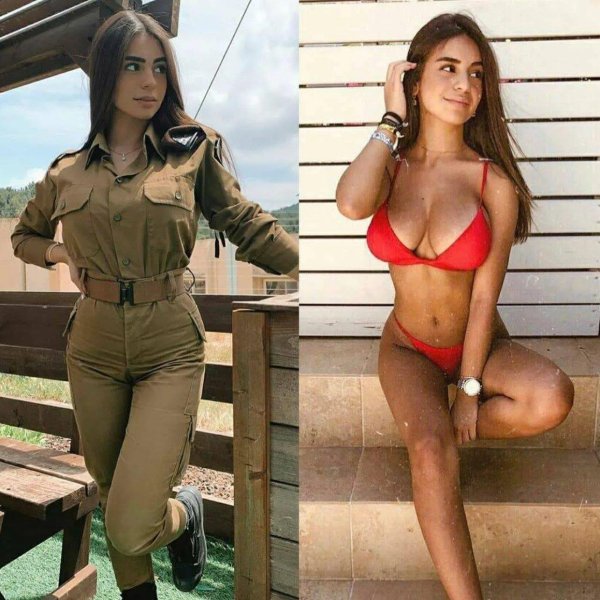 Даниэлла кертес цахал, Девушки в израильской армии, Женщины в израильской армии голые