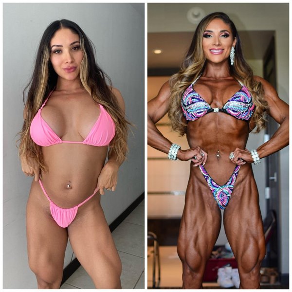 Сандра грахалес, Sandra grajales, Фитнес модели