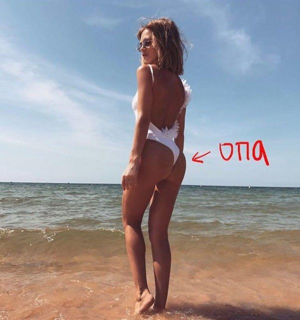 Заводящая Глюкоза Наталья в горячем бикини