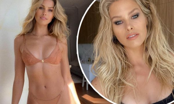 Блондинка модель Natalie Roser в Максиме
