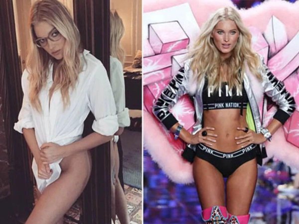 Elsa hosk victorias secret fashion show, Эльза хоск виктория сикрет, Кара делевинь виктория сикрет