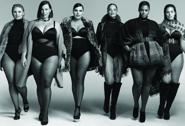 Модели плюс сайз, Модель plus size кэндис хаффин, Вог модели плюс сайз