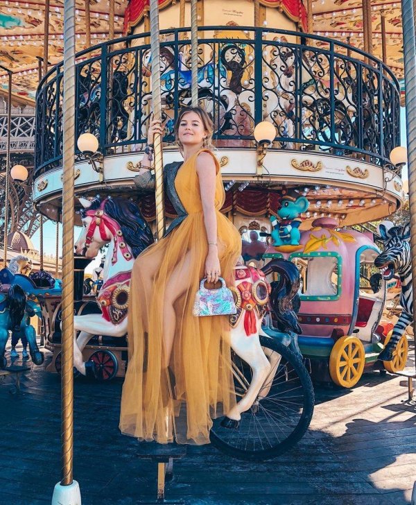 Фотосессия на карусели