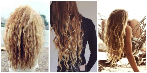 Локоны beach waves, Пляжные локоны на длинные волосы, Серф локоны на длинные волосы