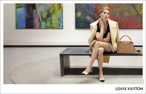 Леа сейду louis vuitton, Мишель уильямс для louis vuitton, Louis vuitton capucines