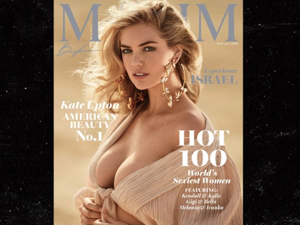 Соблазнительная Кейт Аптон в журнале Maxim