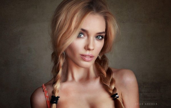 Милая модель Катя Котаро с партнером Sean Archer