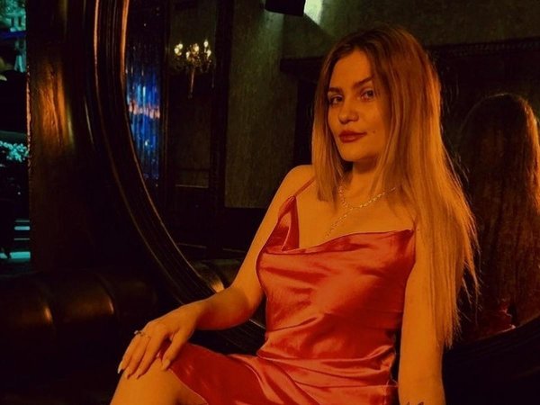 Атласное платье, Девушка, Атласное мини платье