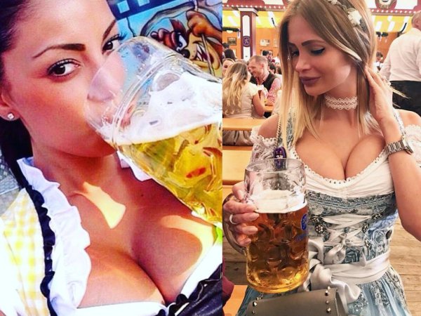 Девушки с октоберфеста пивом, Девушки октоберфест, Джордан карвер на октоберфест