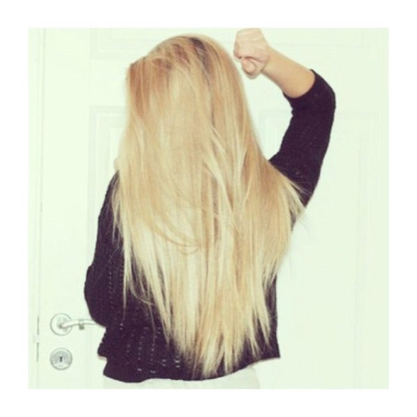 Блондинка с длинными волосами, Длинные светлые волосы, Long blonde hair