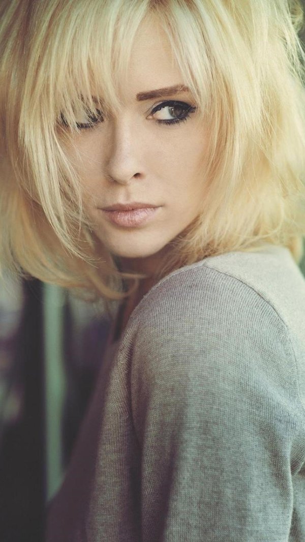 Alysha nett блондинка, Блондинка с короткими волосами, Девушка блондинка с каре