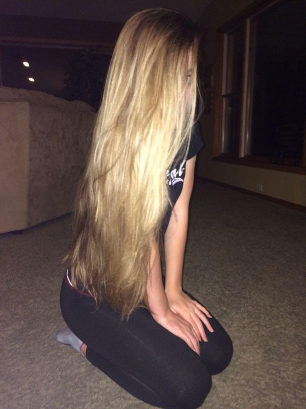 Длинные светлые волосы, Long blonde hair, Супер длинные волосы