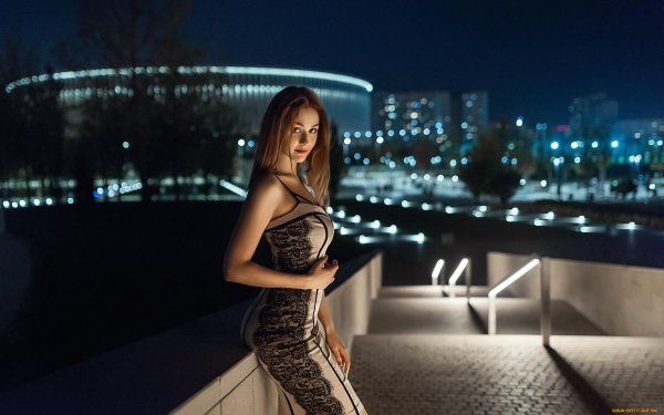 Девушка в вечернем платье, Девушка, Элегантные платья