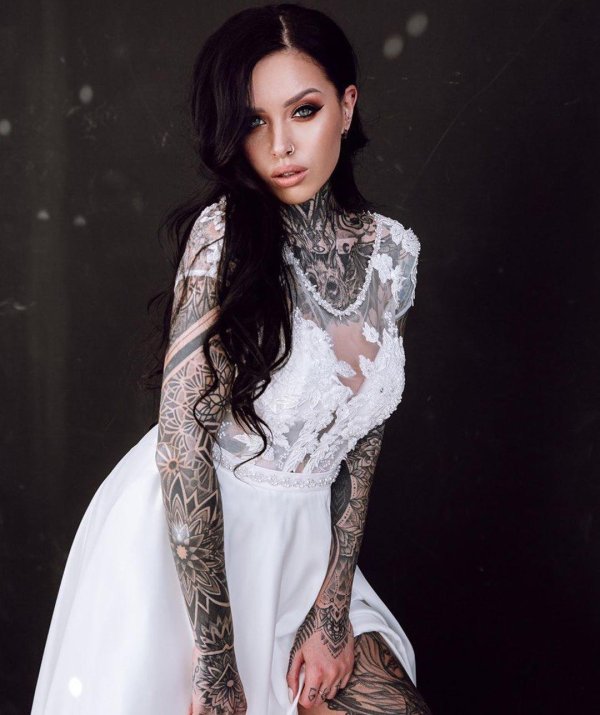 Diana madness, Татуированные модели, Николь стефан татуированная модель