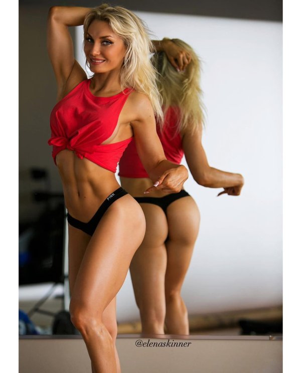 Elena skinner, Секси фитоняшка, Лорен дрейн