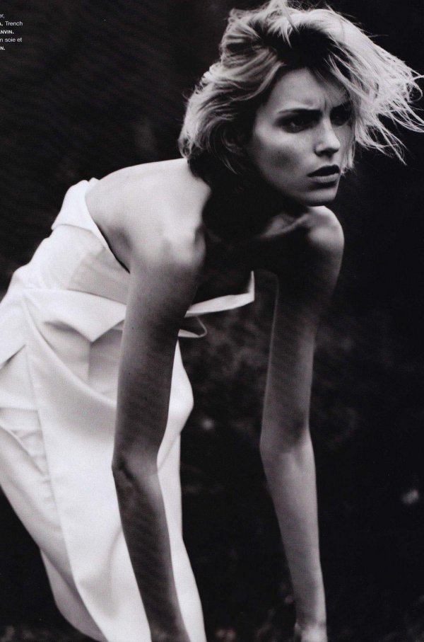 Anja rubik, Фотосессии моделей, Модель мода