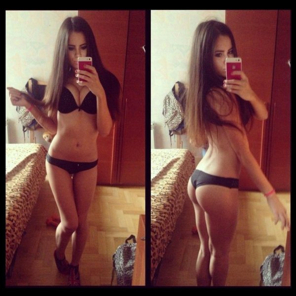 Личная Алина Самойлова в интимных домашних селфи