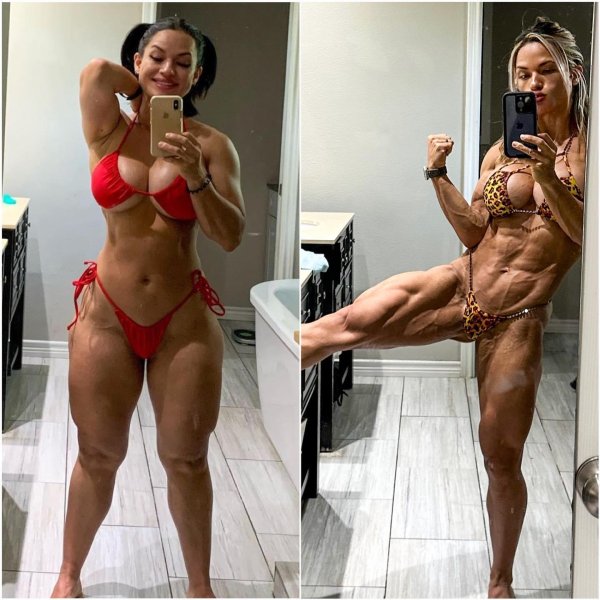 Vivian Winkler фитнес модель с атлетической фигурой