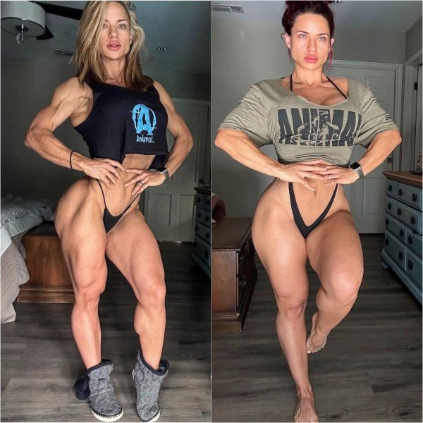 Carla Inhaia фитнес модель с атлетической и сексуальной фигурой