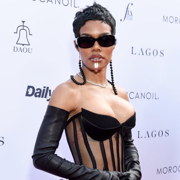 Страстная Теяна Тейлор на Fashion Awards