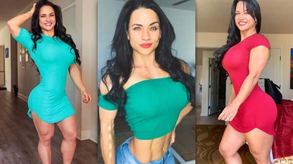 Renee enos мускулистая фитнес красавица