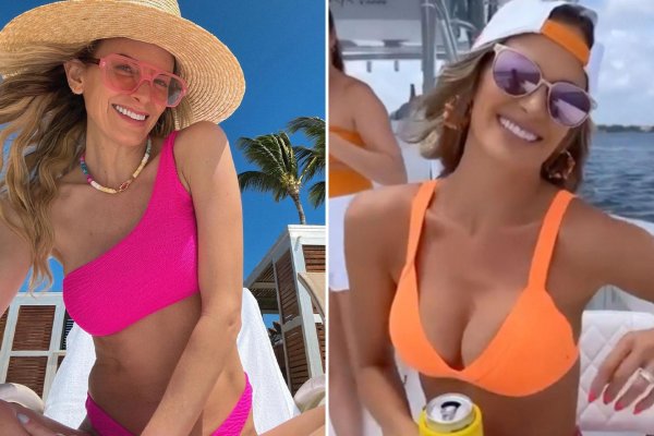 Завораживающая модель Jena Sims демонстрирует изящные формы в бикини