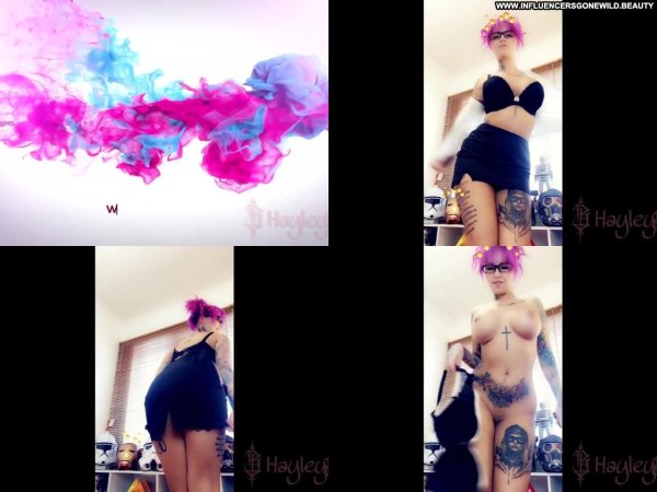 Татуированная девушка Hayley B с уникальными рисунками