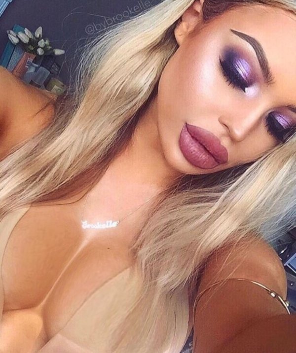 Макияж блондинка, Brookelle mckenzie, Шикарный макияж