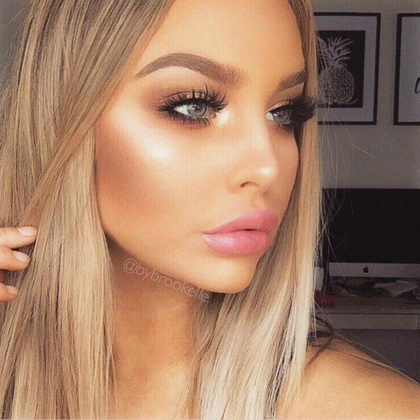 Brookelle mckenzie, Макияж светлый, Красивые макияж