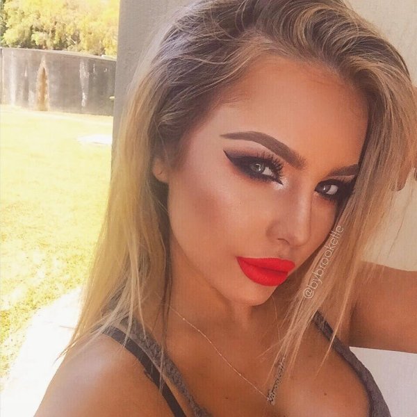 Brookelle mckenzie, Красивые макияж, Красивый макияж яркий