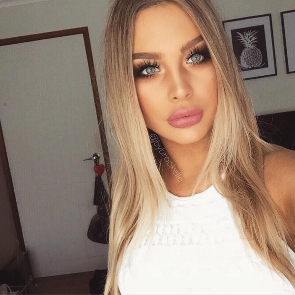 Brookelle mckenzie, Брукел маккензи, Макияж светлый