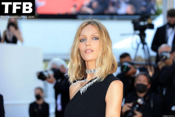 Красная дорожка в каннах, Anja rubik, Модель аня рубик