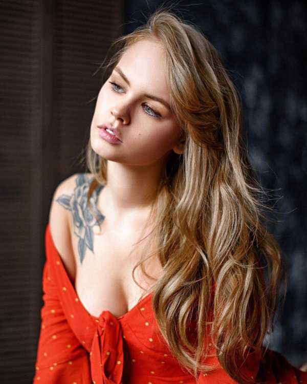Модель Анастасия Щеглова с Sean Archer